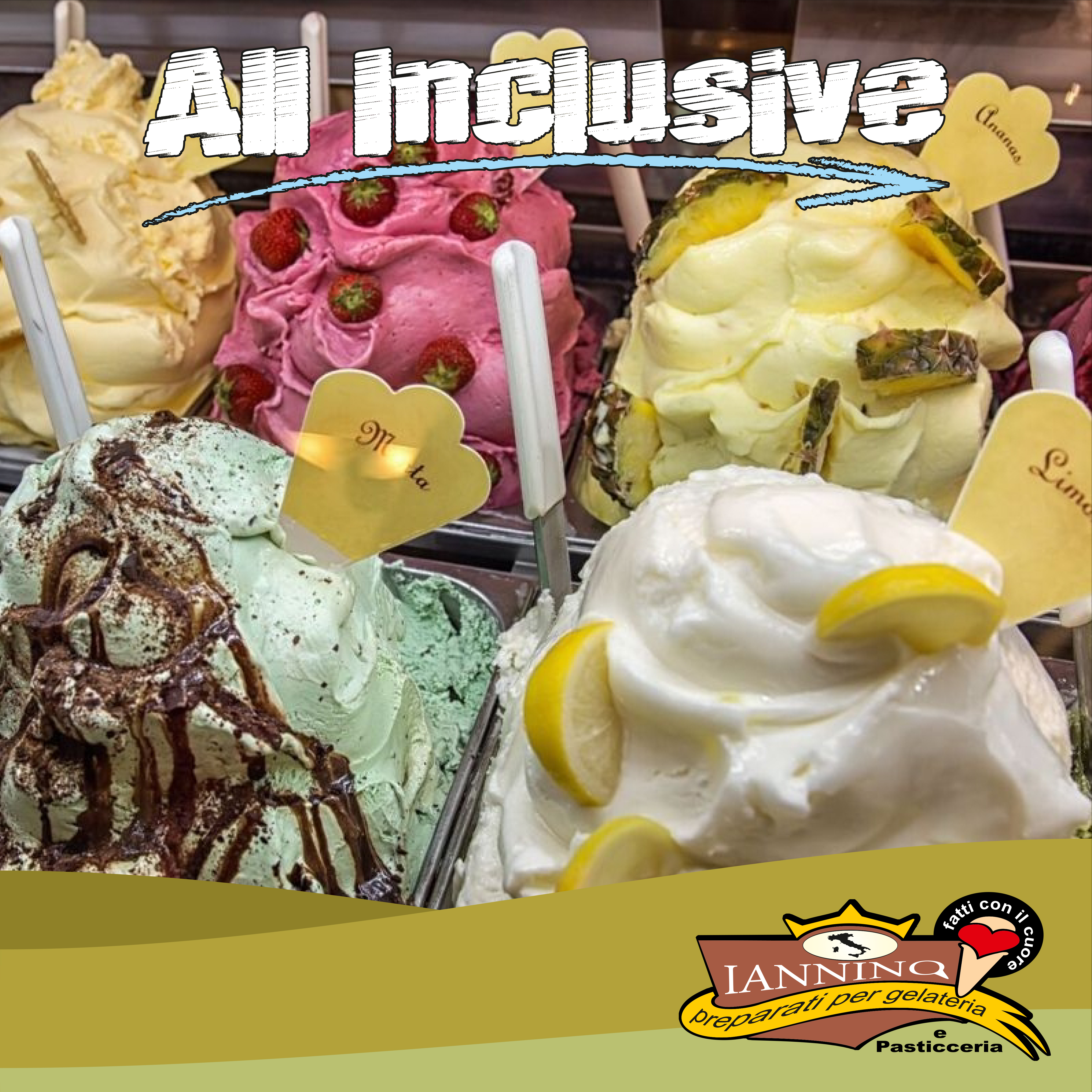Fast products for IceCream preparations - All Inclusive